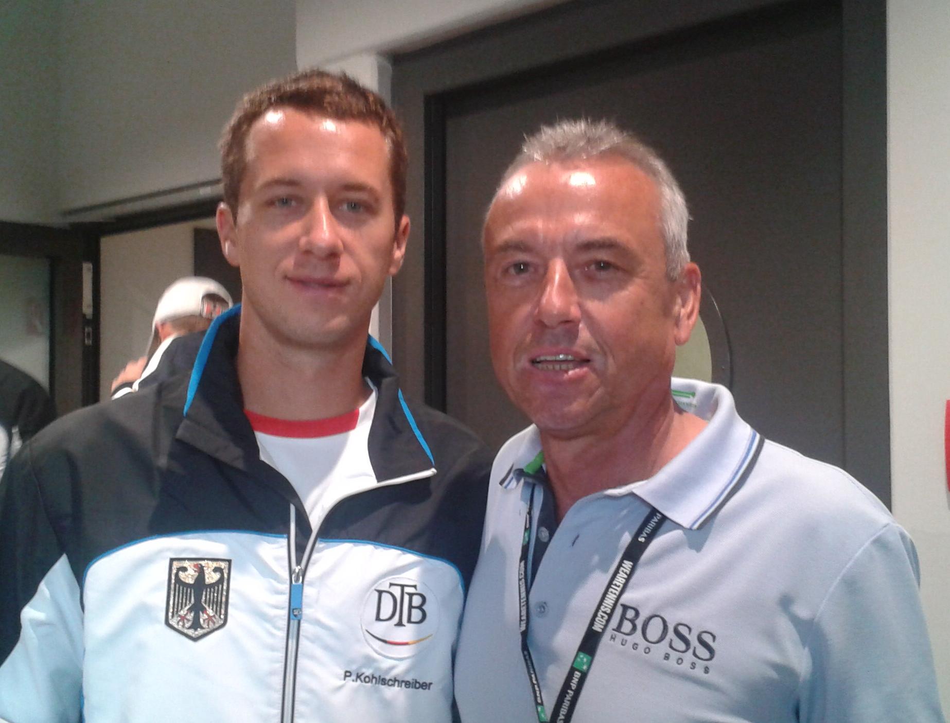 Hubert Hepp mit Koli. .. Kohlschreiber