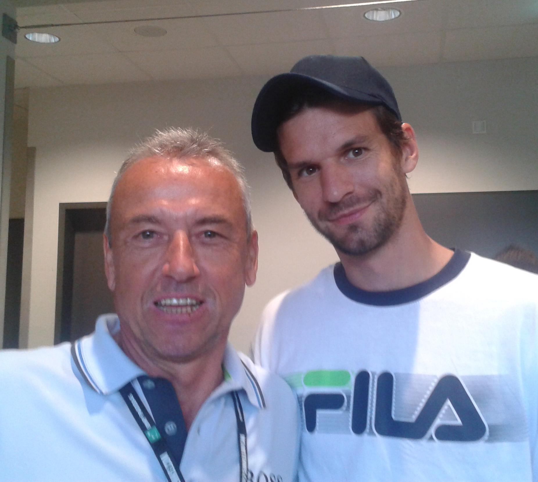 Hubert Hepp mit Philipp Petschner